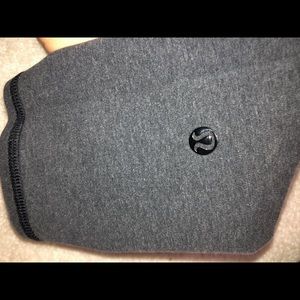 Grey Lululemon cotton leggings
